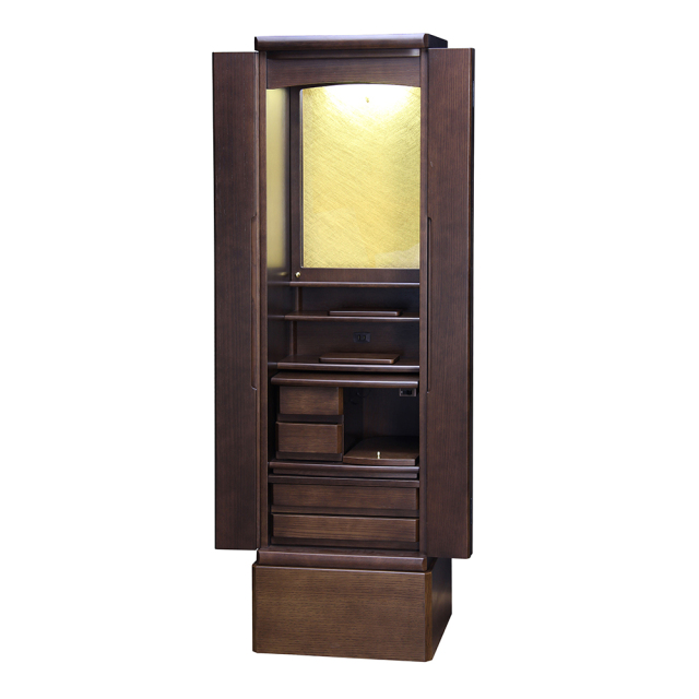 かれん ダークブラウン｜創価学会仏壇・仏具 田中仏壇店