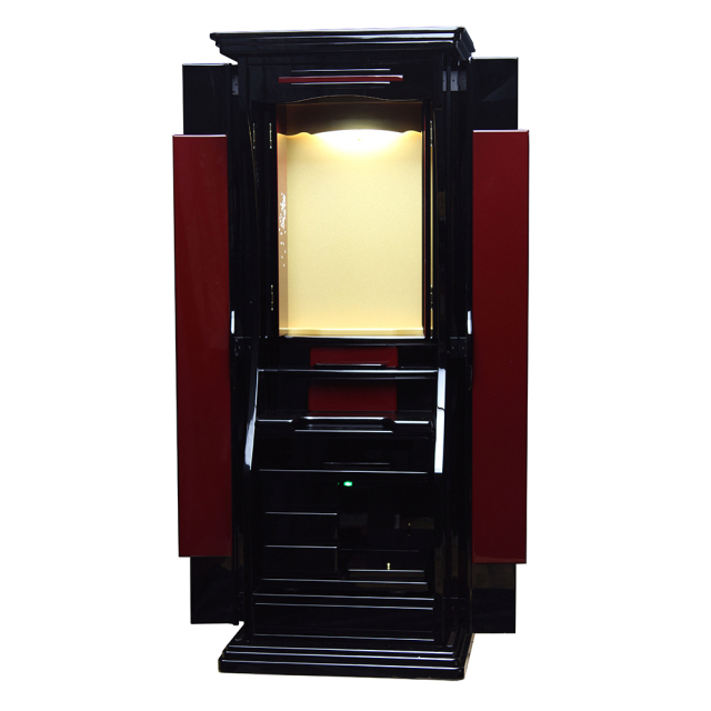 京仙華(蒔絵) 黒とうるみ