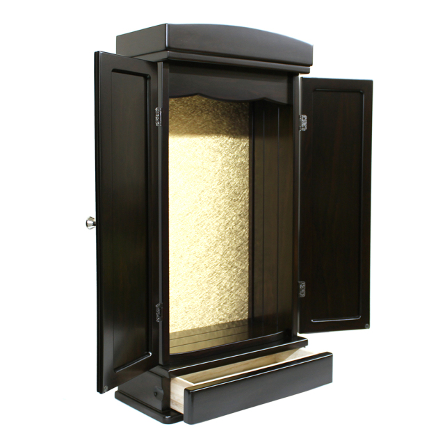 上置き仏壇 大奉仕３型 シャム柿