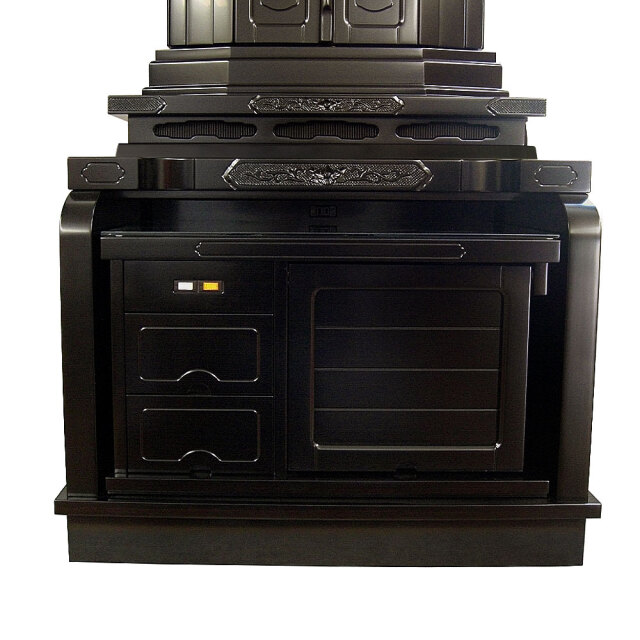 厨子型仏壇 友舞 黒檀