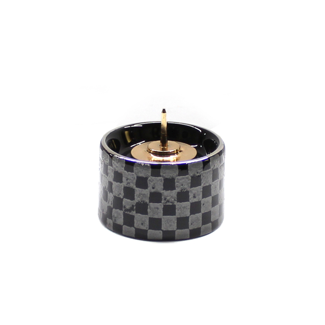 仏具5点セット ゆい花 市松ブラック