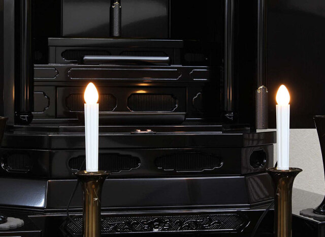 電気ローソク 15cm（対）｜創価学会仏壇・仏具・数珠 田中仏壇店