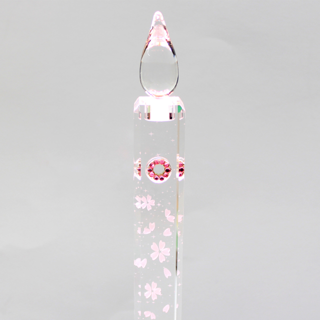 電気クリスタルキャンドル（対）｜創価学会 田中仏壇店
