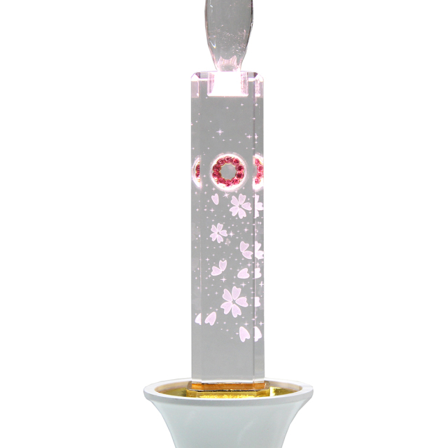 電気クリスタルキャンドル（対）｜創価学会 田中仏壇店