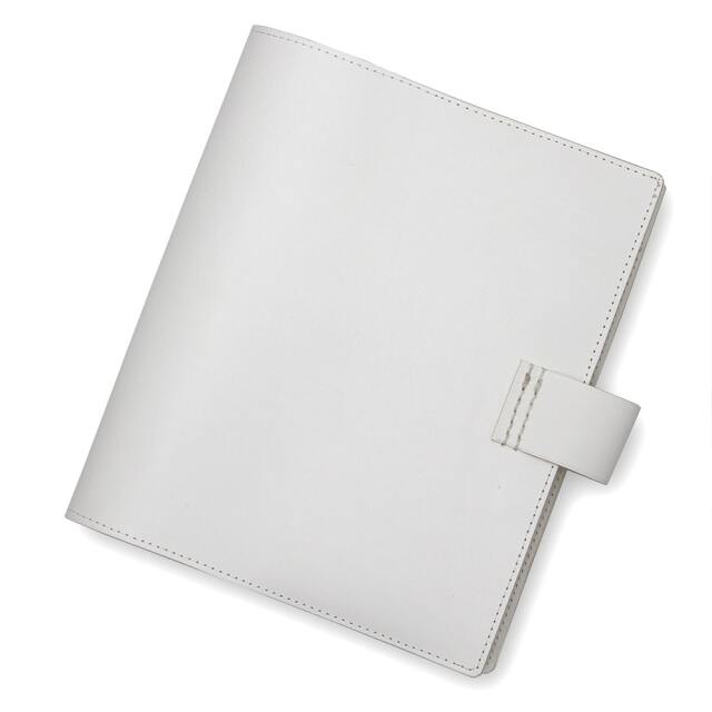白パンダさま受注専用]ハンドメイド本革中型版聖書カバー(取手