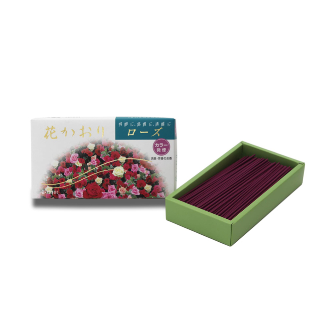 線香 花かおり ローズ 3箱セット