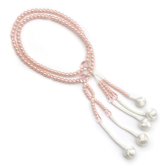 高級桜念珠ブレスレット ピンク色 レア・超美石】【高品質】桜瑪瑙 10mm ブレスレット（要サイズ