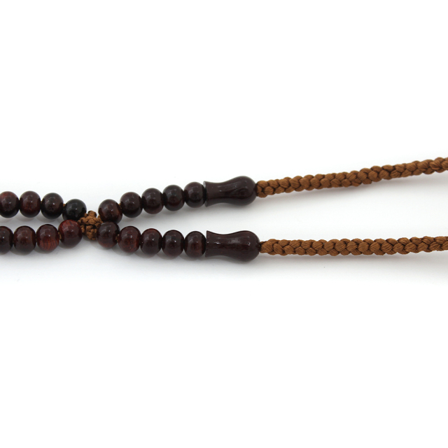 男性用念珠 塗り紫檀｜創価学会仏壇・仏具 田中仏壇店