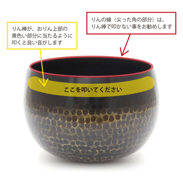 おりんの叩き方