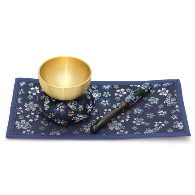 かのんりんセット 丸布団 ネイビー