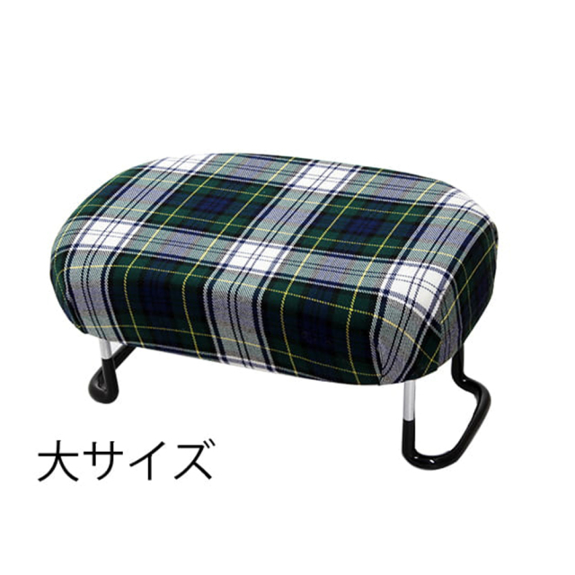 正座椅子 チェック柄