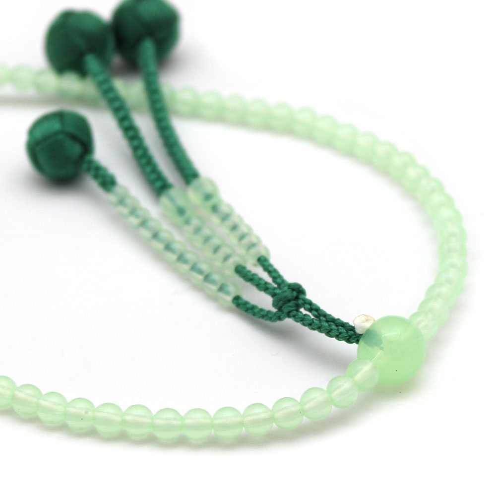 PC念珠 女性用 クールグリーン