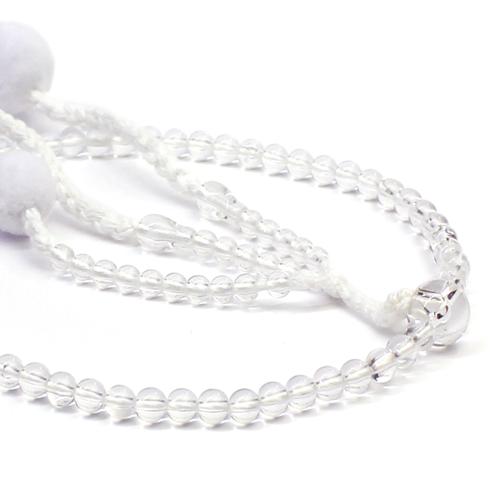 PC念珠 女性用 水晶