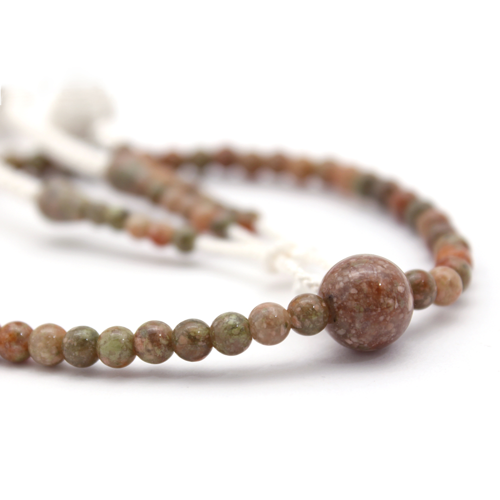 貴石念珠 女性用 ルビーライト