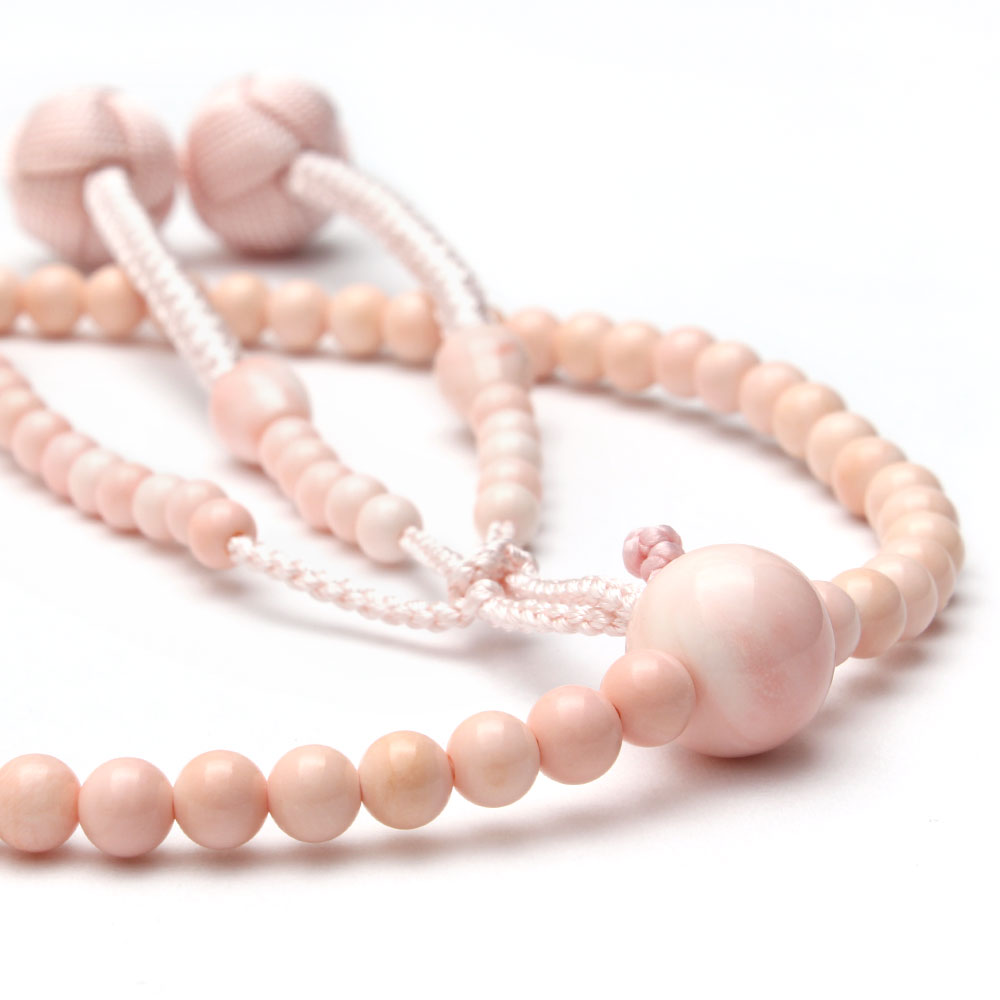 女性用念珠 桜貝｜創価学会仏壇・仏具・数珠 田中仏壇店