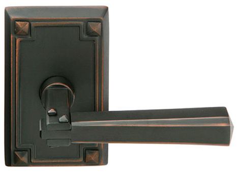 レバーハンドルセット アーツ&クラフツ, RECTANGULAR　【３色有り】