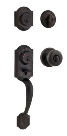 エントリーセット モンタラ,ブロンズ色, 室内側ノブ ハンコック