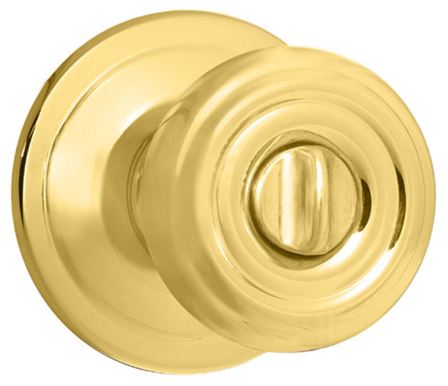 ノブセット キャメロン, ポリッシュドブラス色　【トイレ錠】