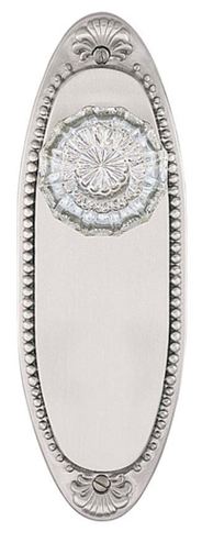 ノブセット サイドプレート アストリア, OVAL BEADED　【４色有り】