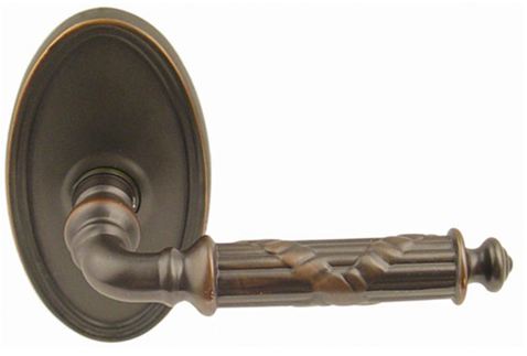 レバーハンドルセット リボン&リード, OVAL　【８色有り】