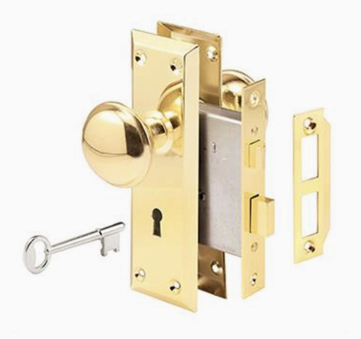 ロックセット　カギ穴付き　クラシック　アンティーク・ビンテージ【オプション金物】