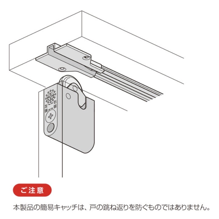 小口側面上部ガイド　FA-930　ツッパリガイド（Y型）2個入　(m-060-2)　オプション金物