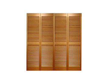 木製クローゼットドア　195×89　２枚　折りたたみドア サイズ(1217×1708×34) 四枚折戸 オリジナル 木製クローゼットドア 1423