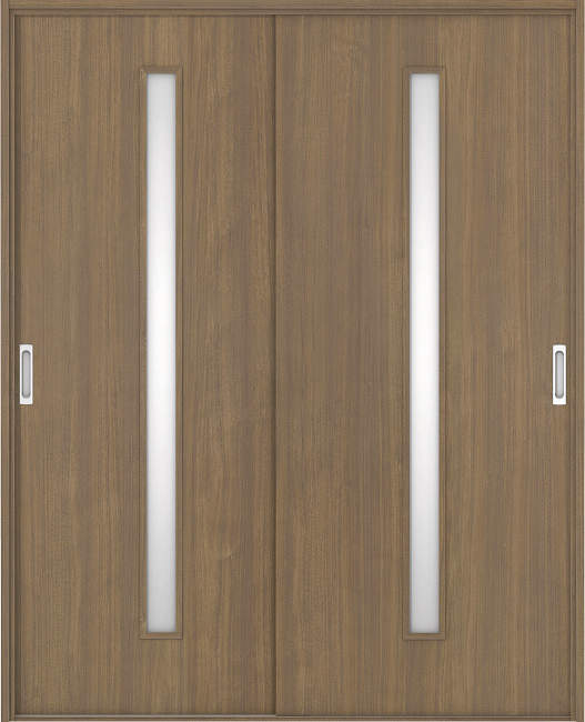 オーダー室内用ハイグレード　引違戸　三方枠付　Vレール　（higt-grade-hs-03）枠外高さ：～1850mm以下×枠外幅：1850mm以下対応です。オーダー建具できます。