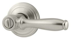 レバーセット アッシュフィールド, サテンニッケル色　【トイレ錠】