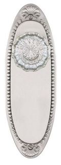 ノブセット サイドプレート アストリア, OVAL BEADED　【４色有り】