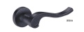 レバーハンドル空錠タイプ　ブラック　黒（商品コード：m-057）オプション金物品