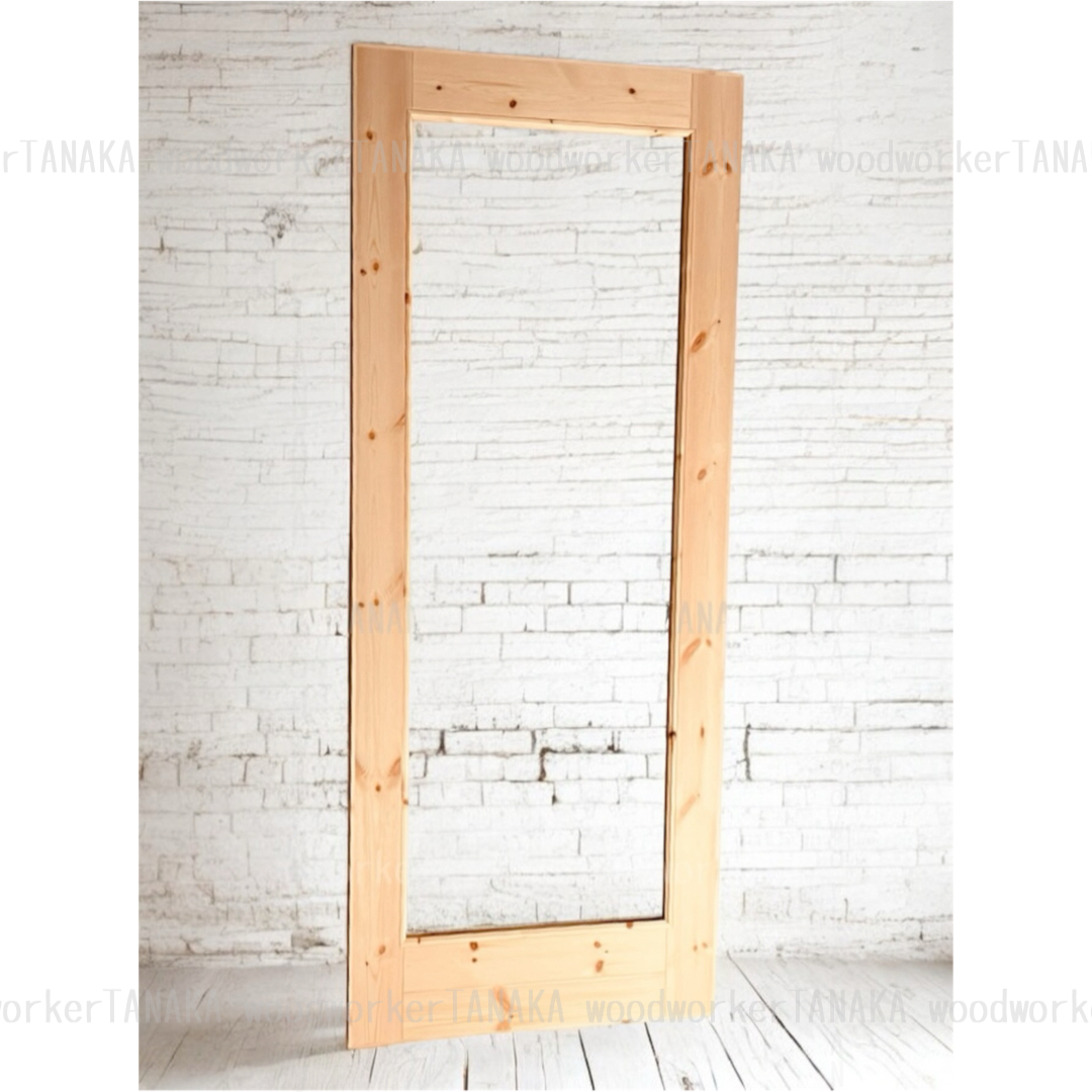 オーダードア　室内建具　木製建具　(商品コード：cou-s-012) 　高さ：1000mm～1750mm以下×幅：910mm以下対応です。【条件付き送料無料】オーダー　リフォーム　片開き　ご希望サイズでお届けいたします