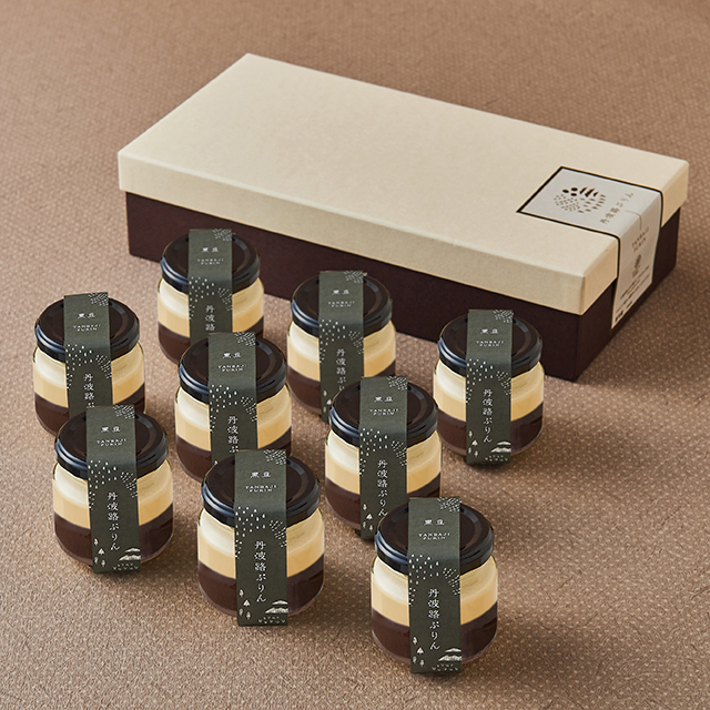 丹波路 「黒豆プリン」 9個入り