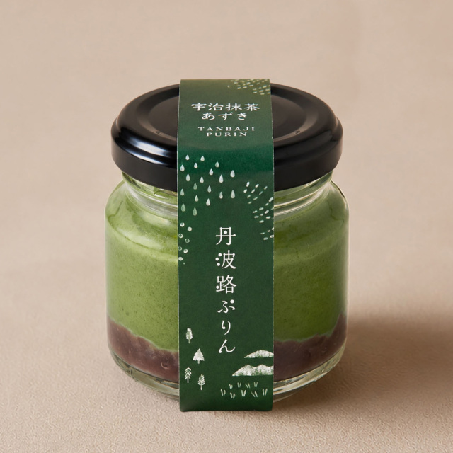 宇治抹茶あずきぷりん