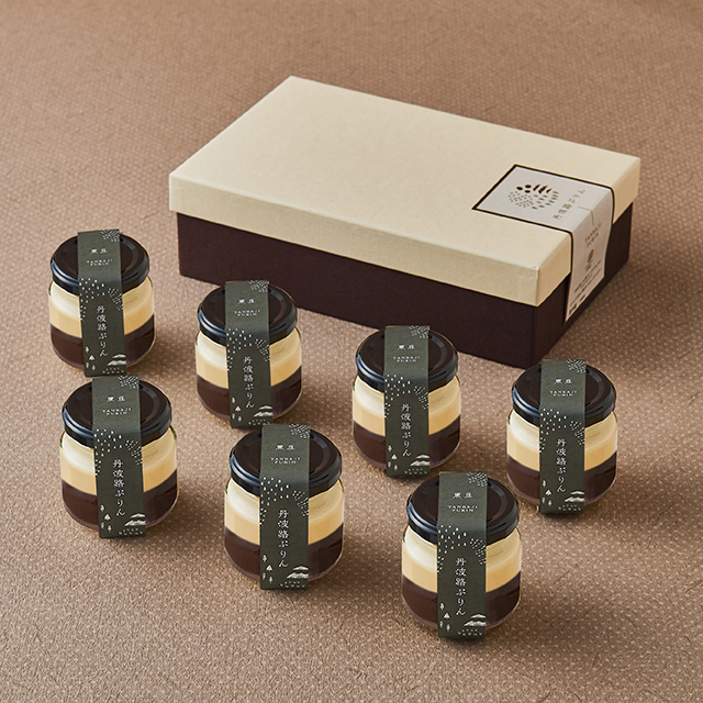 出産内祝い 丹波路 「黒豆プリン」 7個入り