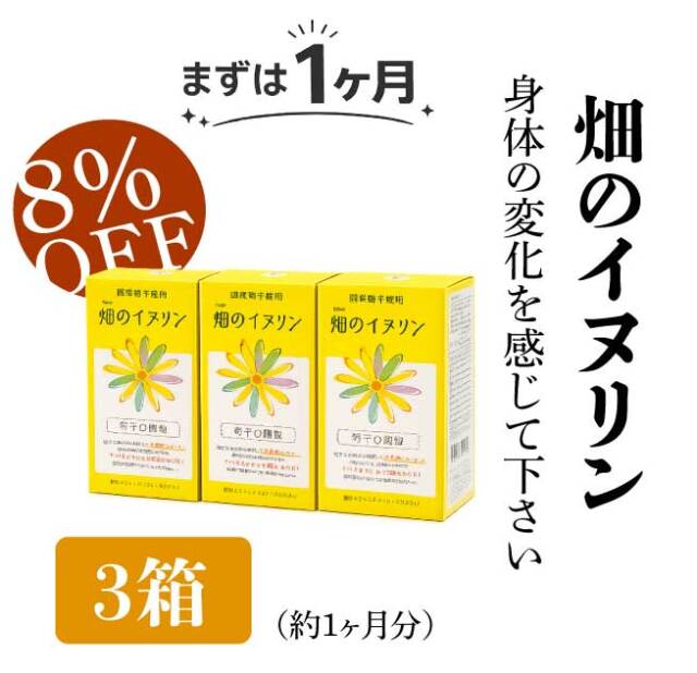 畑のイヌリン