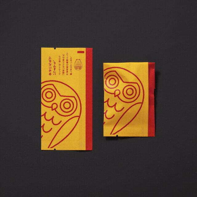 [個包装袋125] ふくろう