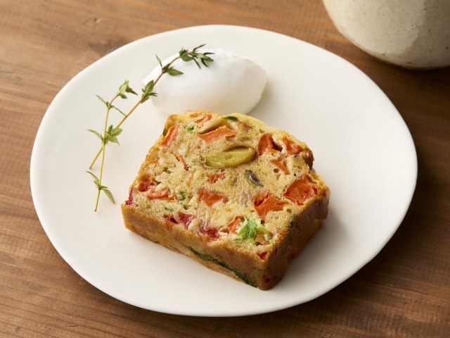 京都ケークサレ オーガニック野菜の米粉ケーキ てんとうむしばたけ