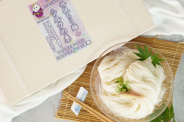 【木箱入り】丹後ちり麺 シルクの糸（素麺）