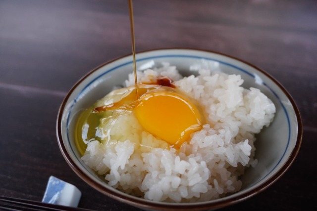 みつの養鶏 こだわりたまご 卵かけごはん