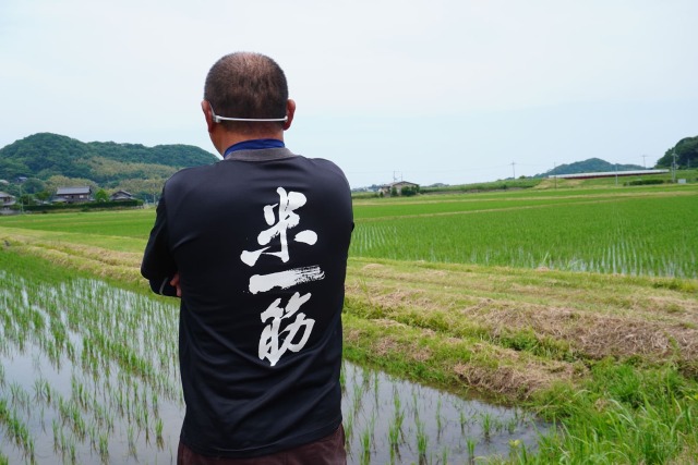 京丹後の生産者　野木源 生産者の野木さん