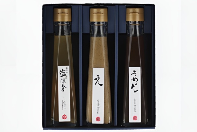【小野甚】ドレッシング3本セット