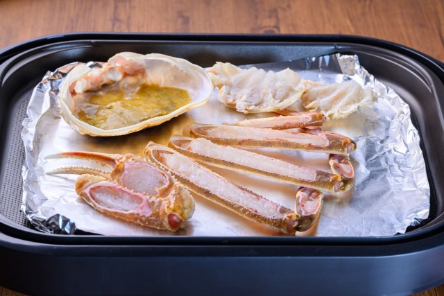 捌き済み 生プレミアムズワイガニ 急速冷凍 1匹（焼きガニ香味ミスト付き）