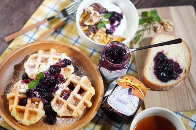 ブルーベリージャム 甘さ控えめ 空詩土