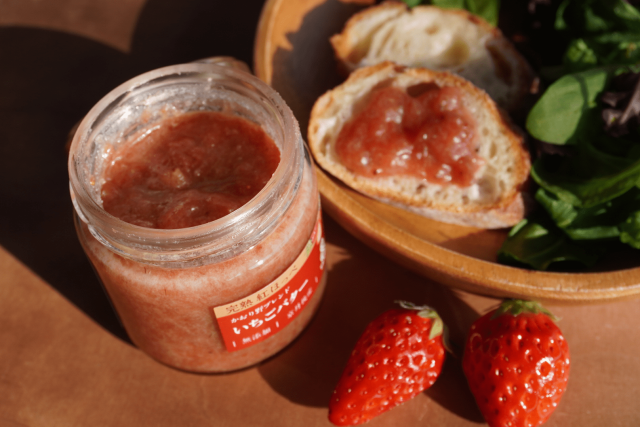 京丹後産いちごバター 上羽農園