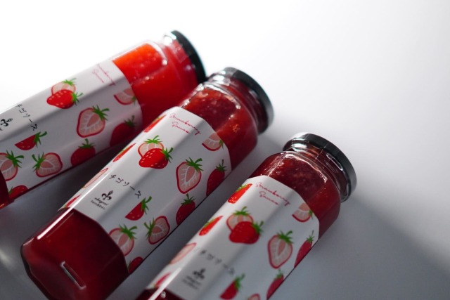 いちごソース（丹後産いちご100％使用）