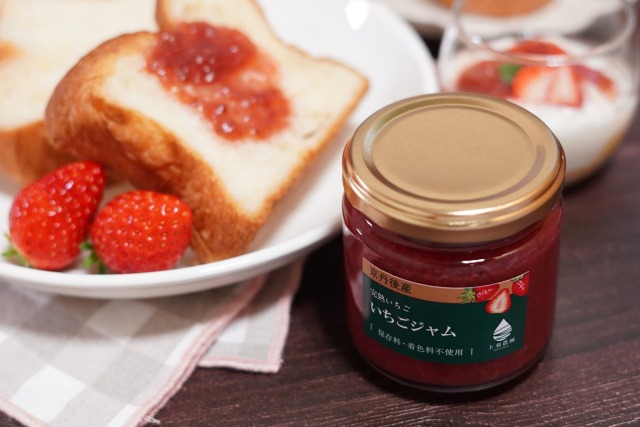 京丹後産いちごジャム 上羽農園
