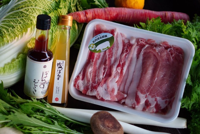 京丹波高原豚と冬野菜のほっこり鍋セット