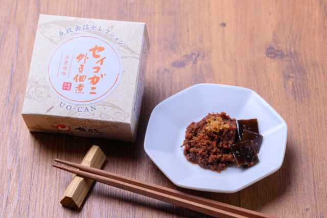 魚政 UO-CAN セイコガニ外子佃煮 生姜風味