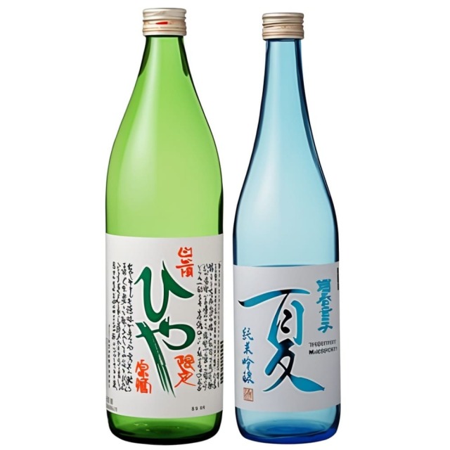 【ハクレイ酒造】夏季限定！夏原酒ひや・夏の純米吟醸セット